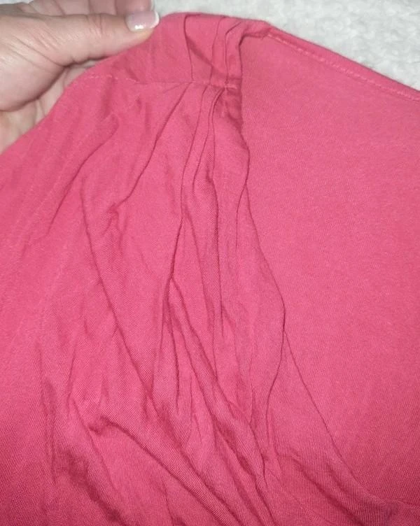 Top drapé rose manches longues La Redoute 44 - 2XL – photo 9